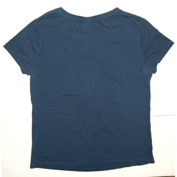 Harry Potter Women's T Shirt Blue Hogwarts Crest Medium - Picture 3 of 3